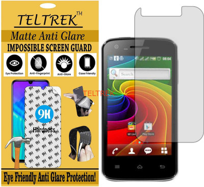 TELTREK Tempered Glass Guard for MICROMAX BOLT A26 (Matte Flexible Shatterproof)(Pack of 1)