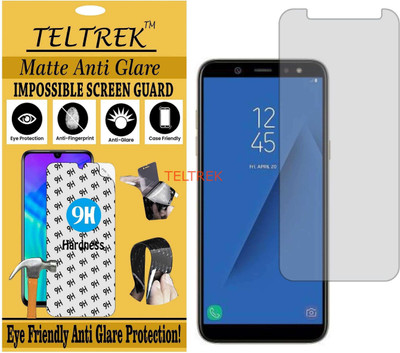 TELTREK Tempered Glass Guard for SAMSUNG A600G (GALAXY A6) (Matte Flexible Shatterproof)(Pack of 1)
