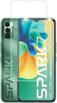 TESPARK Tempered Glass Guard for Tecno Spark 7(Pack of 1)