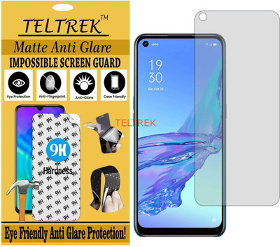 TELTREK Tempered Glass Guard for OPPO CPH 2127 (Matte Flexible Shatterproof)(Pack of 1)