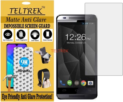 TELTREK Tempered Glass Guard for MICROMAX CANVAS FIRE 3 A096 (Matte Flexible Shatterproof)(Pack of 1)