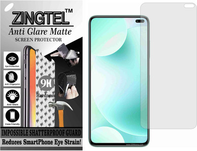 ZINGTEL Tempered Glass Guard for REDMI K30 RECING (Matte Flexible Shatterproof)(Pack of 1)