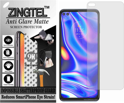 ZINGTEL Tempered Glass Guard for MOTOROLA MOTO ONE 5G UW (Matte Flexible Shatterproof)(Pack of 1)