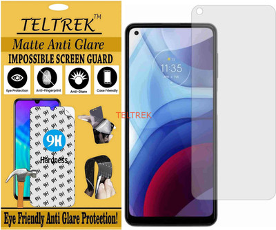 TELTREK Tempered Glass Guard for MOTOROLA MOTO G STYLUS (2021) (Matte Flexible Shatterproof)(Pack of 1)