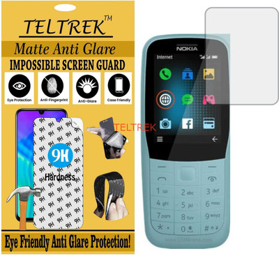 TELTREK Tempered Glass Guard for NOKIA 220 DUAL SIM (Matte Flexible Shatterproof)(Pack of 1)