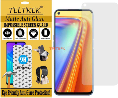TELTREK Tempered Glass Guard for RMX2151 (REALME 7) (Matte Flexible Shatterproof)(Pack of 1)