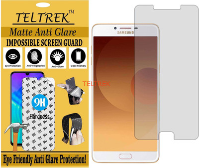 TELTREK Tempered Glass Guard for SAMSUNG GALAXY C9 PRO (Matte Flexible Shatterproof)(Pack of 1)