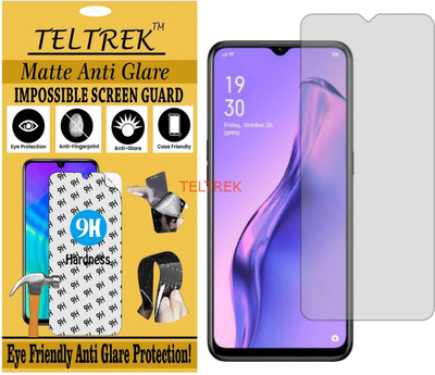 TELTREK Tempered Glass Guard for OPPO CPH2015 (A31) (Matte Flexible Shatterproof)(Pack of 1)