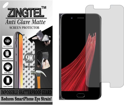 ZINGTEL Tempered Glass Guard for OPPO R11 PLUS (Matte Flexible Shatterproof)(Pack of 1)
