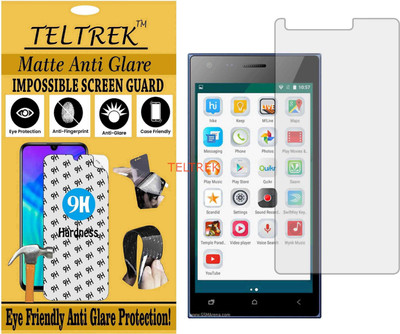 TELTREK Tempered Glass Guard for MICROMAX CANVAS EXPRESS 4G Q413 (Matte Flexible Shatterproof)(Pack of 1)