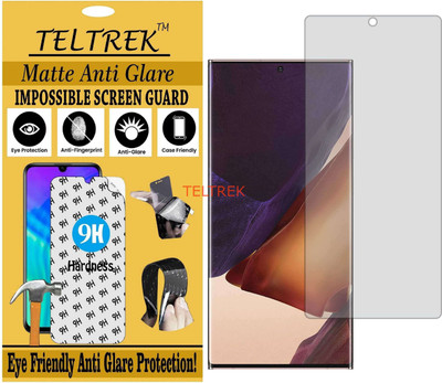 TELTREK Tempered Glass Guard for SAMSUNG NOTE 20 ULTRA (Matte Flexible Shatterproof)(Pack of 1)