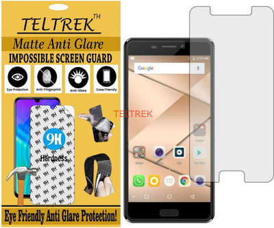 TELTREK Tempered Glass Guard for MICROMAX Q4310 (CANVAS2) (Matte Flexible Shatterproof)(Pack of 1)