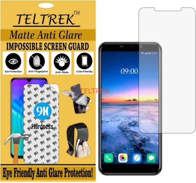 TELTREK Tempered Glass Guard for MOBIISTAR E1 SELFIE (Matte Flexible Shatterproof)(Pack of 1)