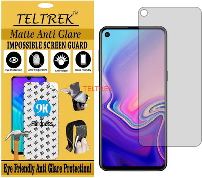 TELTREK Tempered Glass Guard for SAMSUNG G8870 (GALAXY A8S) (Matte Flexible Shatterproof)(Pack of 1)