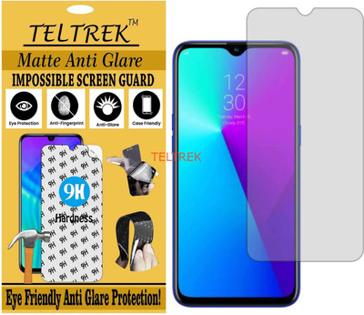 TELTREK Tempered Glass Guard for REALME 3 I (Matte Flexible Shatterproof)(Pack of 1)