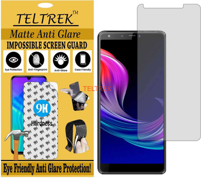 TELTREK Tempered Glass Guard for PANASONIC ELUGA RAY 600 (Matte Flexible Shatterproof)(Pack of 1)