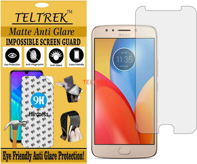 TELTREK Tempered Glass Guard for MOTOROLA MOTO E4 PLUS XT 1775 (Matte Flexible Shatterproof)(Pack of 1)