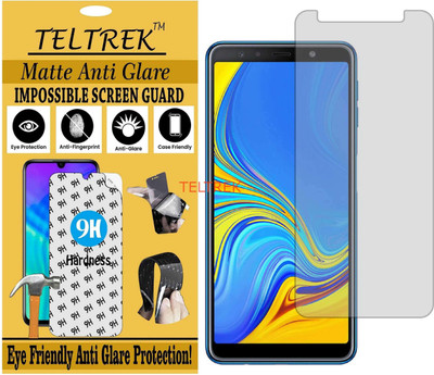 TELTREK Tempered Glass Guard for SAMSUNG GALAXY A7 2018 EDITION (Matte Flexible Shatterproof)(Pack of 1)