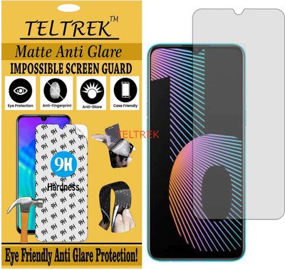 TELTREK Tempered Glass Guard for OPPO RMX 2040 (NARZO 10) (Matte Flexible Shatterproof)(Pack of 1)