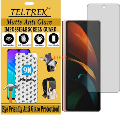 TELTREK Tempered Glass Guard for SAMSUNG GALAXY FOLD 2 (Matte Flexible Shatterproof)(Pack of 1)