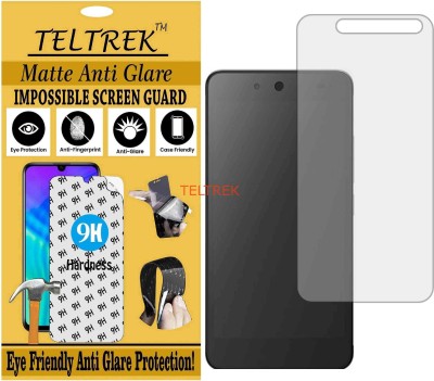 TELTREK Tempered Glass Guard for MICROMAX BOLT Q392 (Matte Flexible Shatterproof)(Pack of 1)