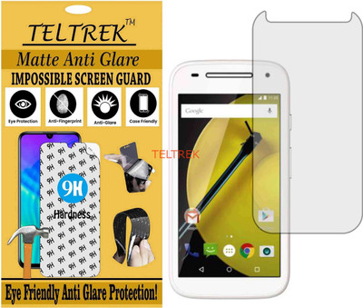 TELTREK Tempered Glass Guard for MOTO E2 (Matte Flexible Shatterproof)(Pack of 1)