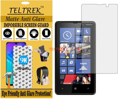 TELTREK Tempered Glass Guard for NOKIA LUMIA 820 (Matte Flexible Shatterproof)(Pack of 1)