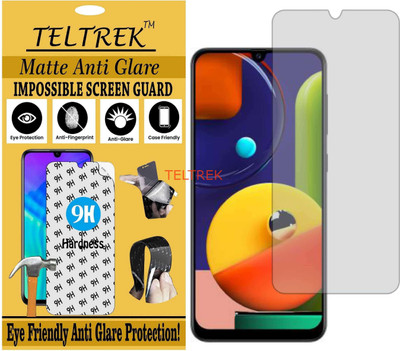 TELTREK Tempered Glass Guard for SAMSUNG GALAXY A70 S (Matte Flexible Shatterproof)(Pack of 1)