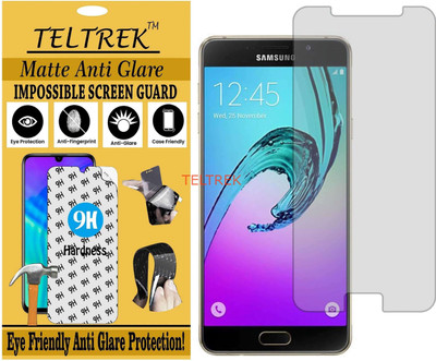 TELTREK Tempered Glass Guard for SAMSUNG GALAXY A7 2016 EDITION (Matte Flexible Shatterproof)(Pack of 1)