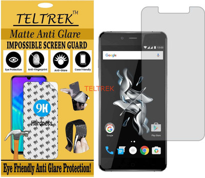 TELTREK Tempered Glass Guard for ONEPLUS X (Matte Flexible Shatterproof)(Pack of 1)