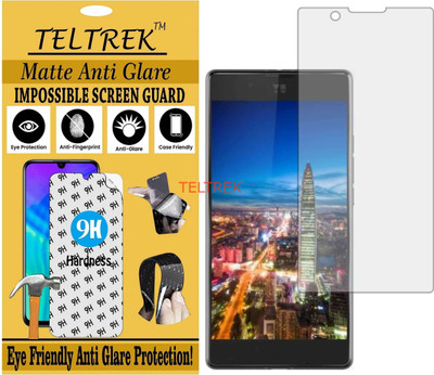 TELTREK Tempered Glass Guard for MICROMAX YU MICROMAX YUTOPIA (Matte Flexible Shatterproof)(Pack of 1)