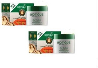 12% OFF on BIOTIQUE Bio Walnut Purifying & Polishing Scrub (Pack of 2) Scrub(100 g) 12% OFF on BIOTIQUE Bio Walnut Purifying & Polishing Scrub (Pack of 2) Scrub(100 g)