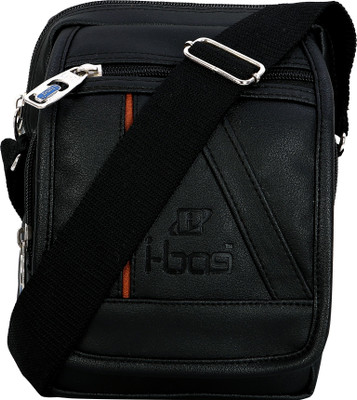 i-bag Black Sling Bag Black Men Sling Bag