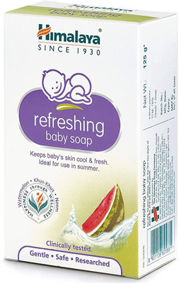 HIMALAYA Refreshing Baby Soap, 75g - Pack Of 3(3 x 75 g)