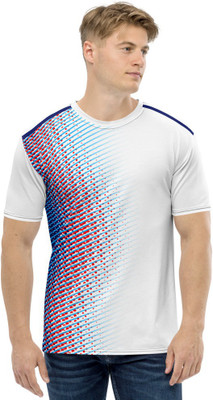 JJ TEES Printed Men Round Neck Multicolor T-Shirt