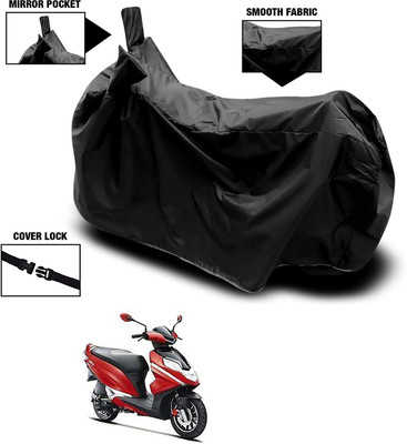 KEDIT Waterproof Two Wheeler Cover for Hero(Splendor, Black)