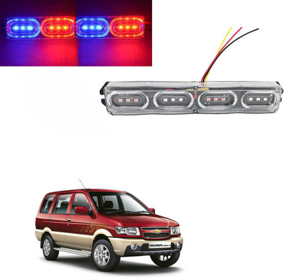 Vagary CAR FLASHING LIGHT WITH DUAL COLOR 010 Brake Light Car, Motorbike LED for Chevrolet (12 V, 55 W)(Tavera, Pack of 1)