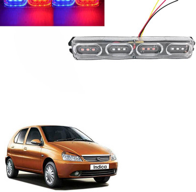 Vagary CAR FLASHING LIGHT WITH DUAL COLOR 142 Brake Light Car, Motorbike LED for Tata (12 V, 55 W)(Indica, Pack of 1)