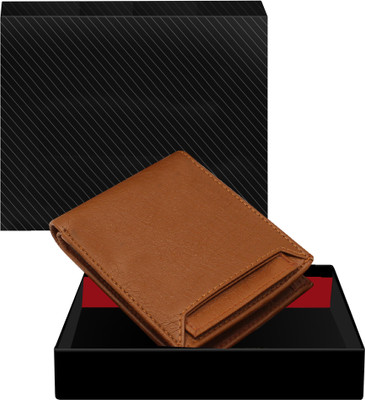 Lucifer Men Tan Artificial Leather Wallet(7 Card Slots)
