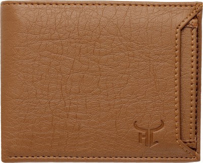 Highlark Men Trendy Tan Artificial Leather Wallet(6 Card Slots)