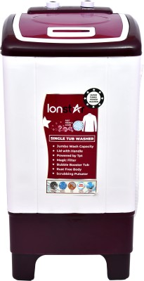 IONSTAR 8 kg Washer only White, Maroon(8W85DX1BR) (IONSTAR)  Buy Online