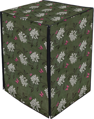 Wings Star Front Loading Washing Machine  Cover(Width: 60 cm, Green)