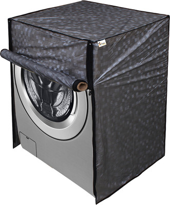 Wings Star Front Loading Washing Machine  Cover(Width: 60 cm, Grey)