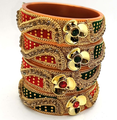 Soniaa Creation Alloy Brass Kada(Pack of 4)