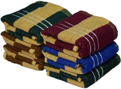 Khillayox Cotton 200 GSM Hand Towel(Pack of 6)