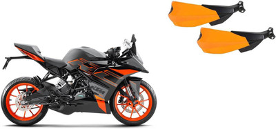 Buras NEW STYLE ORANGE SHINE BEST PROTECTIVE HANDGUARD FOR NEW BIKE BEST QUALITY PRODUCT FOR THE BIKERS Handlebar Hand Guard(KTM)