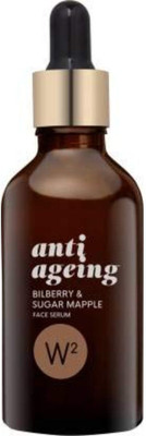 W2 Anti Ageing Face Serum with Bilberry & Sugar Mapple, Paraben free(50 ml)