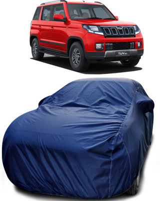 APNEK Car Cover For Mahindra TUV300 Facelift (With Mirror Pockets)(Blue)
