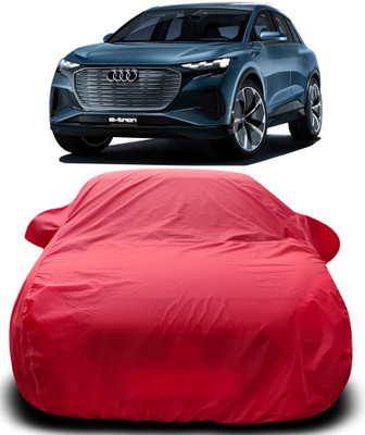 Gavya Car Cover For Audi e-tron Sportback (With Mirror Pockets)(Red)