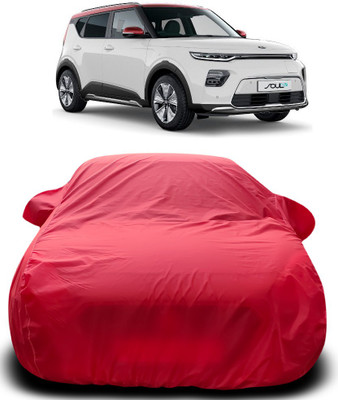 APNEK Car Cover For Kia Soul EV (With Mirror Pockets)(Red)